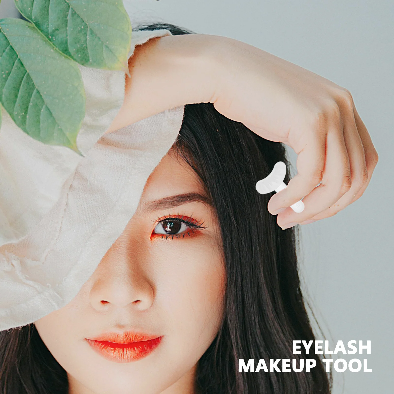 5Pairs Lagere Wimper Stempel Herbruikbare Siliconen Bodem Lash Tool voor Oogmake-up Enhancement Volheid Praktijk Stempel Kit