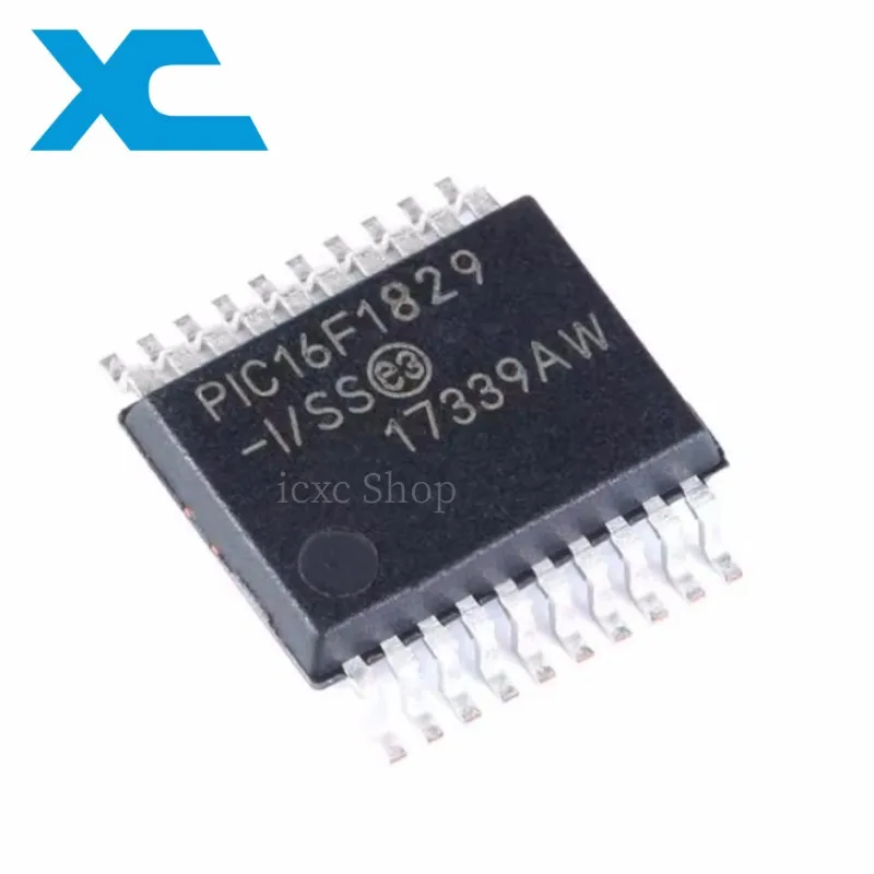 PIC16F1829-ISS SSOP-20 8-Bit-Mikrocontroller-Chip MCU 32 MHz