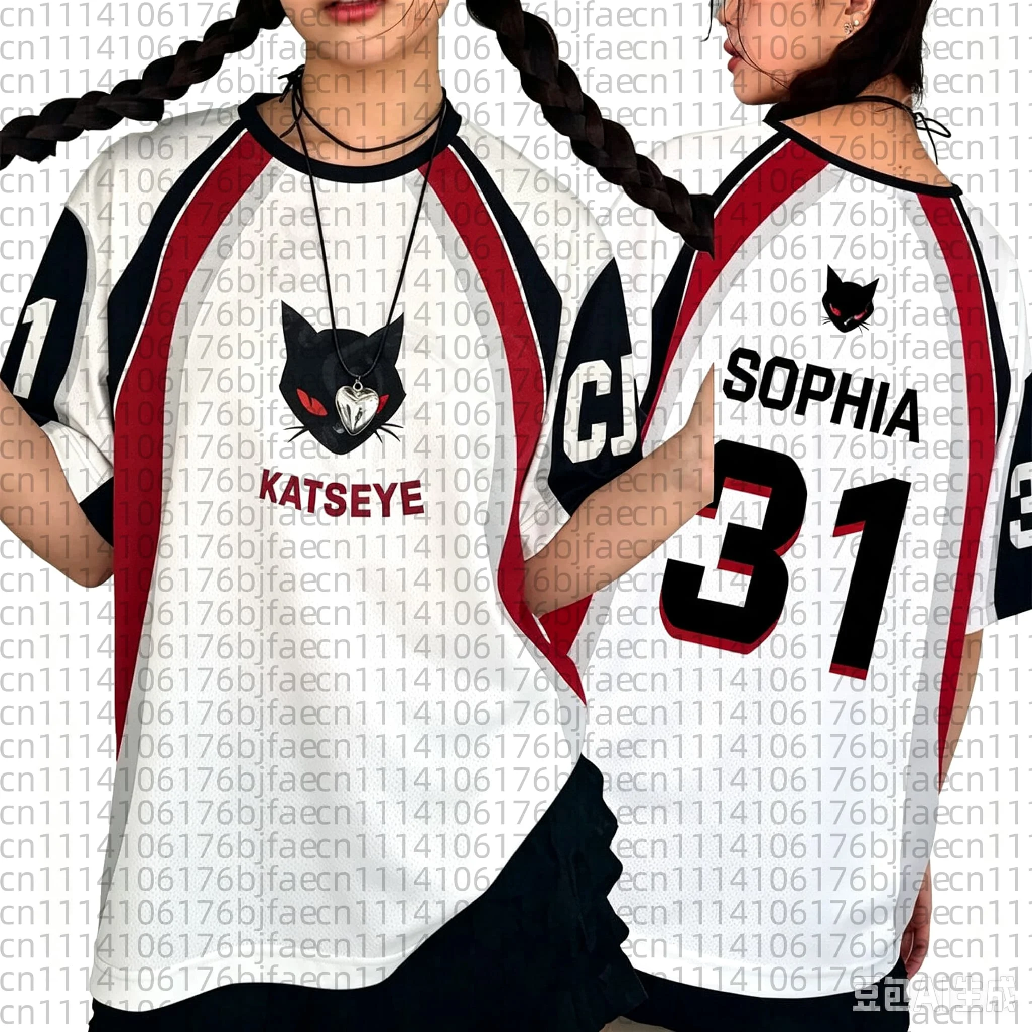 KATSEYE Concert Unisex Jersey Loose and Fashionable Streetwear Fans Tee Daniela&Sophia&Lara Summer Men'S Women'S  T-shirts