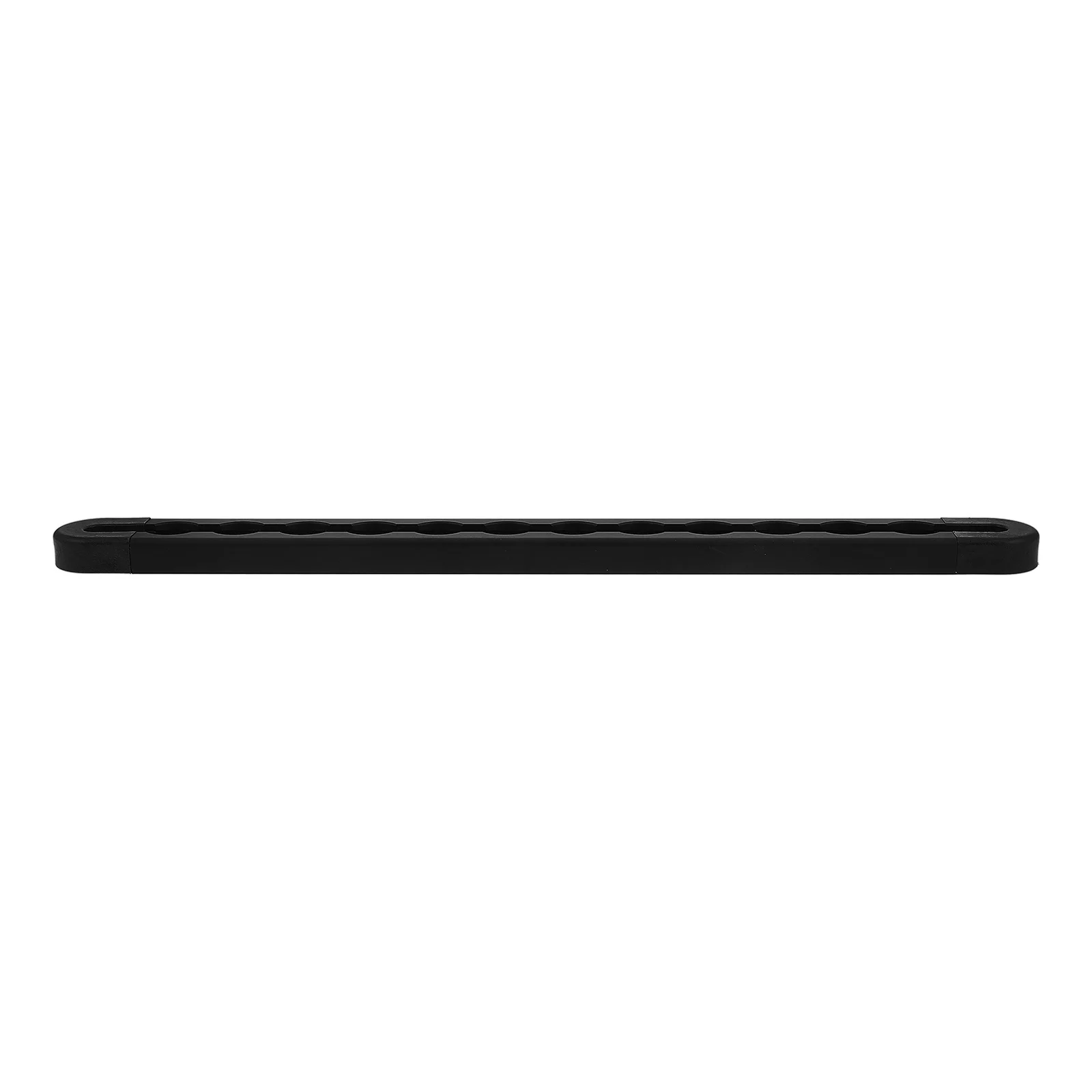 

Black Cargo Trailer Luggage Securing Aluminum Sliding Rails Tie Down System Durable Smooth RV Accessories Camping Vehicle
