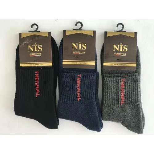 Nis Socks Thermal Full Enclosure Male Corabi Color 3'lü