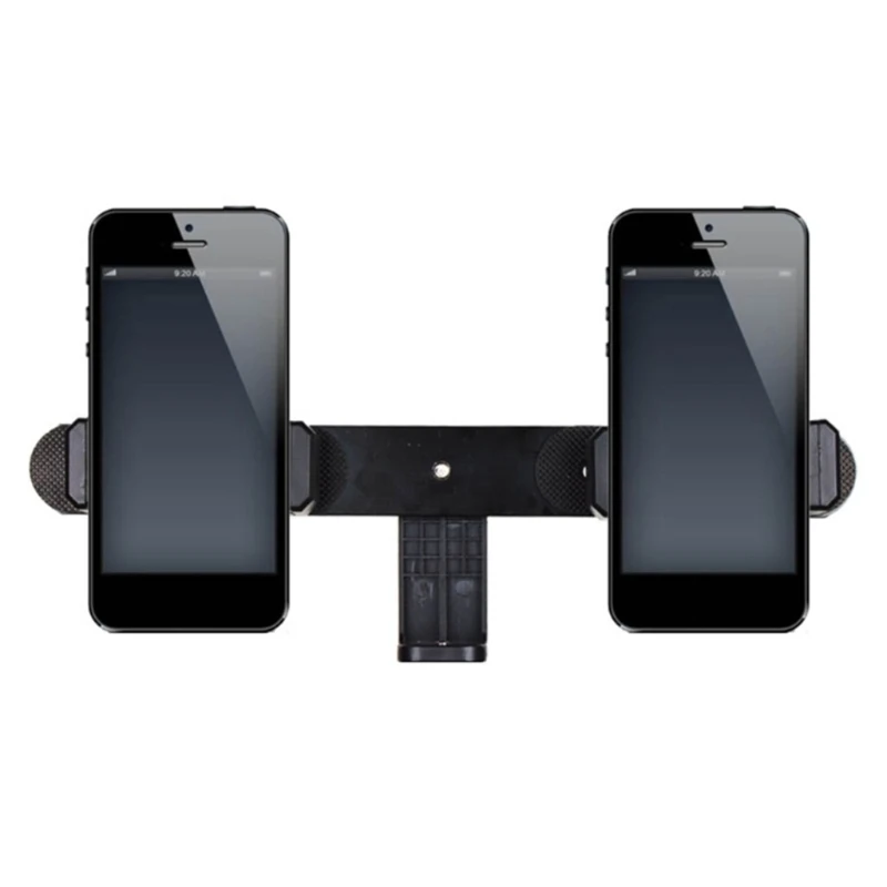 Live Support Dual Camera Bracket, 360 Degree Holder, Supplies