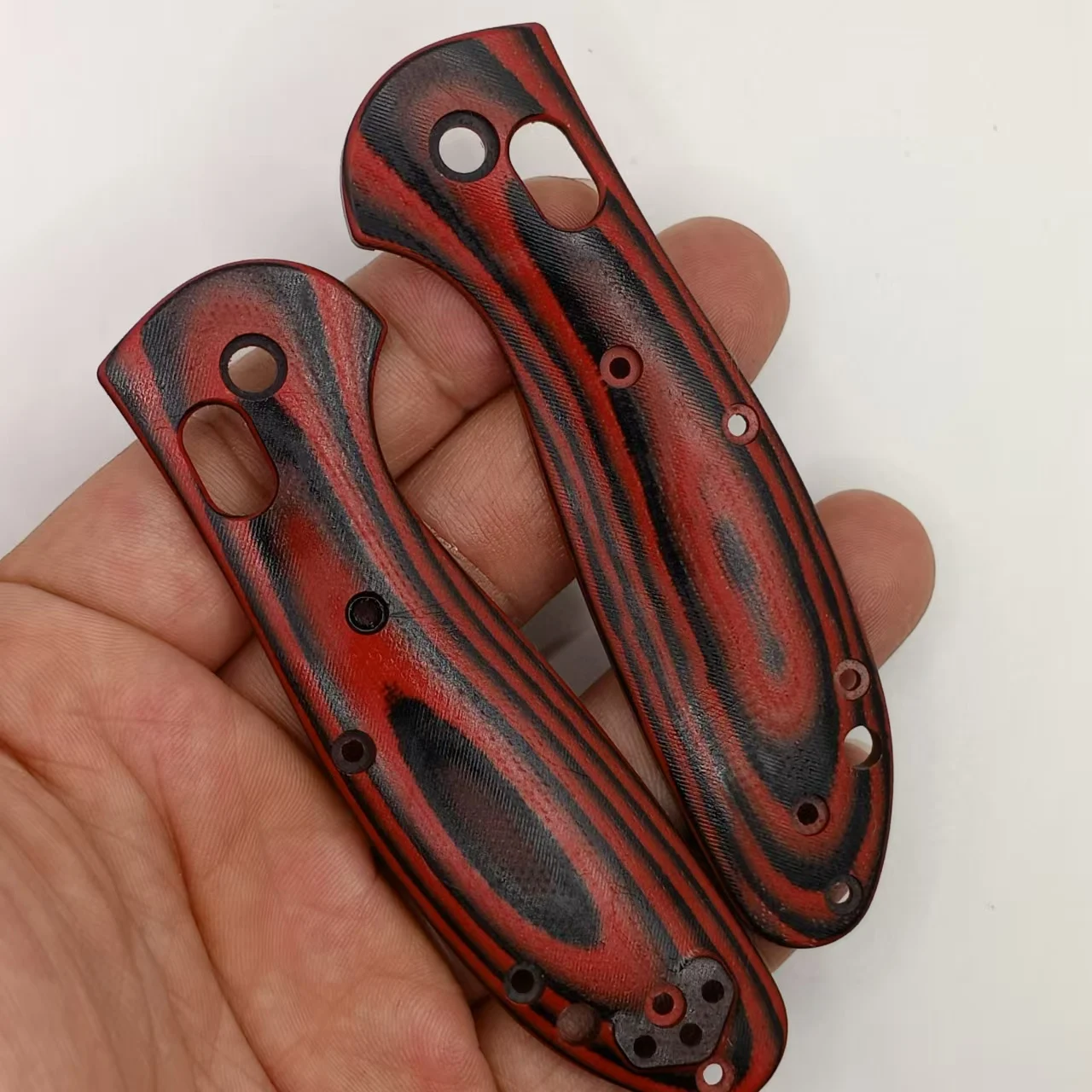 

​1 Pair G10 Material Handle Scales for Benchmade Griptilian 555/556 Folding Knife