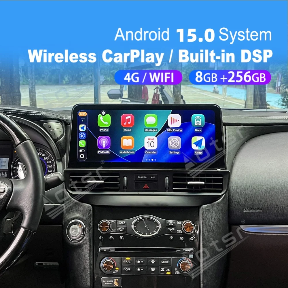Android Car Multimedia Automotive For Infiniti FX30 FX35 FX37 FX50 QX70 2009~2016 Carplay Auto GPS Car Radio Stereo Head Unit