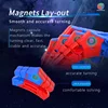 Picube DianSheng Galaxy Teraminx 마그네틱 스티커리스 7x7 매직 큐브 Megaminx 스피드 퍼즐 장난감, 어린이용 6