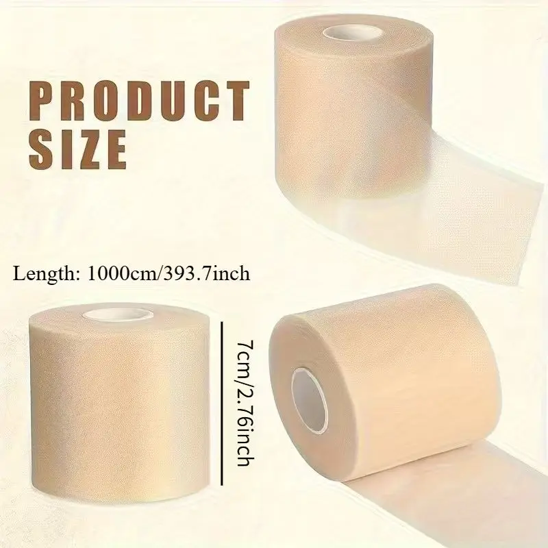 1 Roll Sports Protection Self-Adhesive Tape | Foam Adhesion Layer for Protective Bandaging, Skin-Friendly Breathable Suitable fo