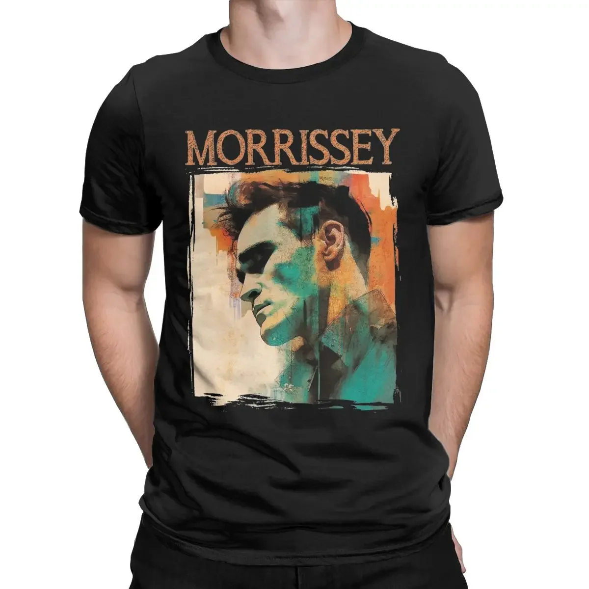 The Smiths Morrissey 90s Printed Vintage Men T Shirt Oversize O-neck Short Sleeve Casual Clothes Male Tops Pure Cotton Tee Shirt