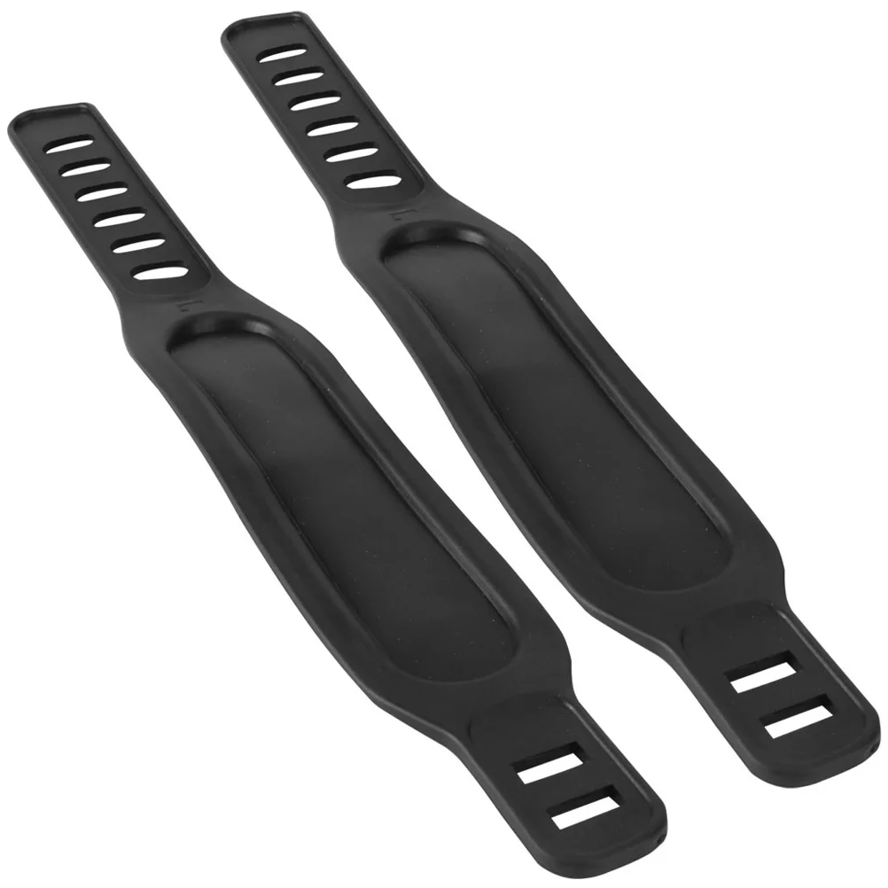 

2pcs Fitness Bike Pedal Straps Adjustable Exercise Footrest Bands Gym Home Use Lightweight Durable Cycling Accessories