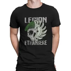 French Foreign Legion Etrangere Tshirt Homme Men's Clothing Blusas Polyester T Shirt For Men