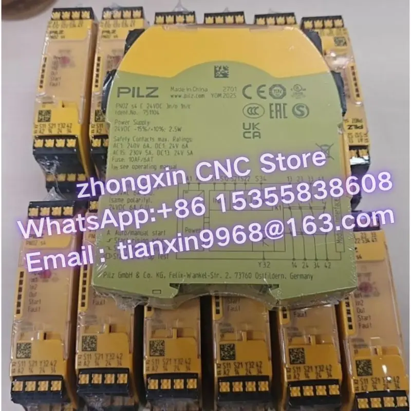 Brand new original PNOZ S4 751134 PNOZ S4 750134 PNOZ S2 751102 PNOZ S2 750102 PNOZ S4 750104 PNOZ S4 751104 PNOZ S5 751105