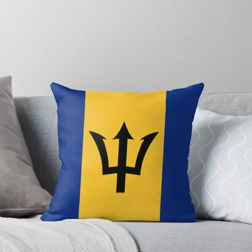 Barbados Flag Throw Pillow ornamental pillows for living room Pillows Aesthetic luxury home accessories pillow