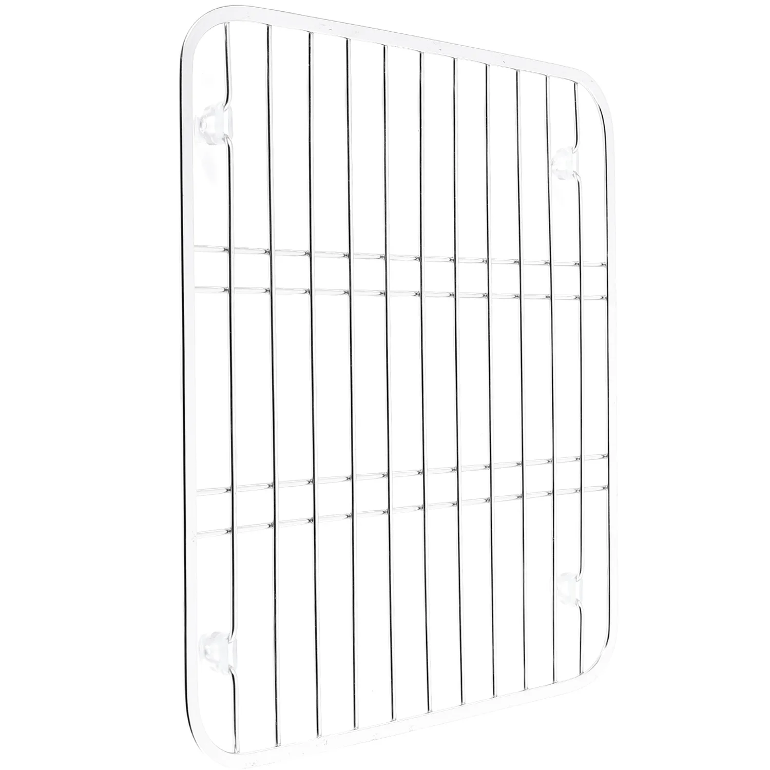 ชั้นที่คว่ำล้างจานสแตนเลสอเนกประสงค์304ราวตากครัวผลไม้ผักผลไม้ตะแกรงป้องกันอ่างล้างจาน