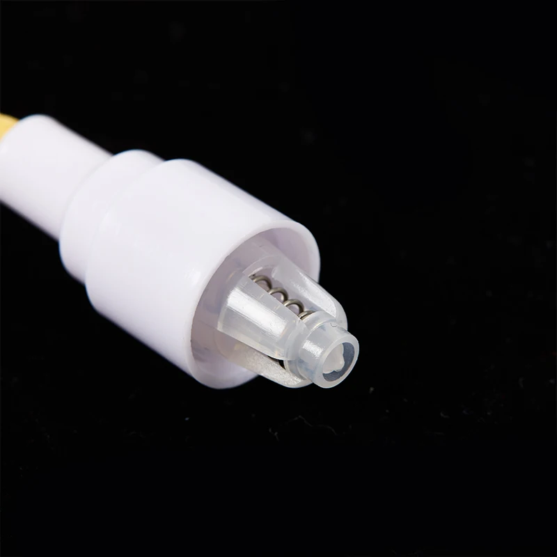 1PCS Empty Refillable Pen Blank 3-6Mm Double Head Reversible Nib Paint Pen Fine Nib Marker Aluminum Pipe Paint Pen Accessories