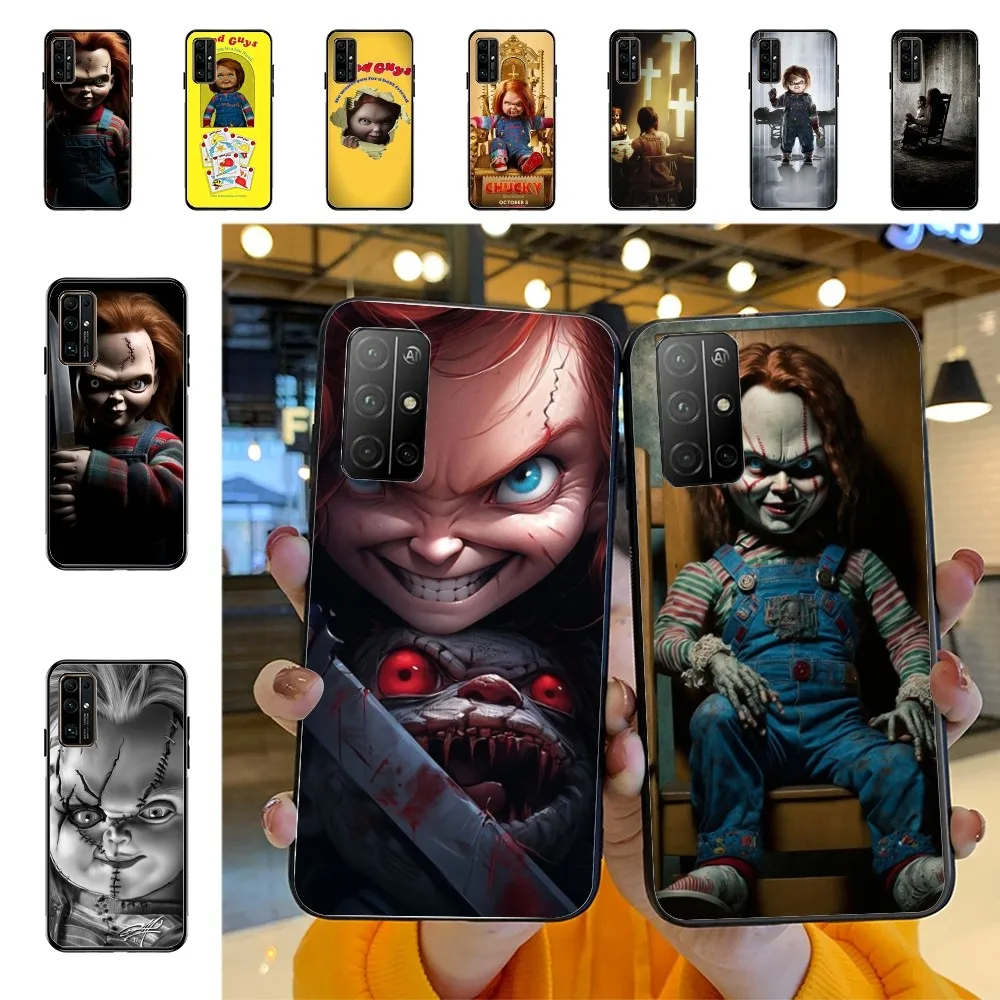 C-Childs-PlayS horror c-chucky girl Phone Case For Huawei Honor 10 lite 9 20 7A 9X 30 50 60 70 pro plus Soft Silicone Cover