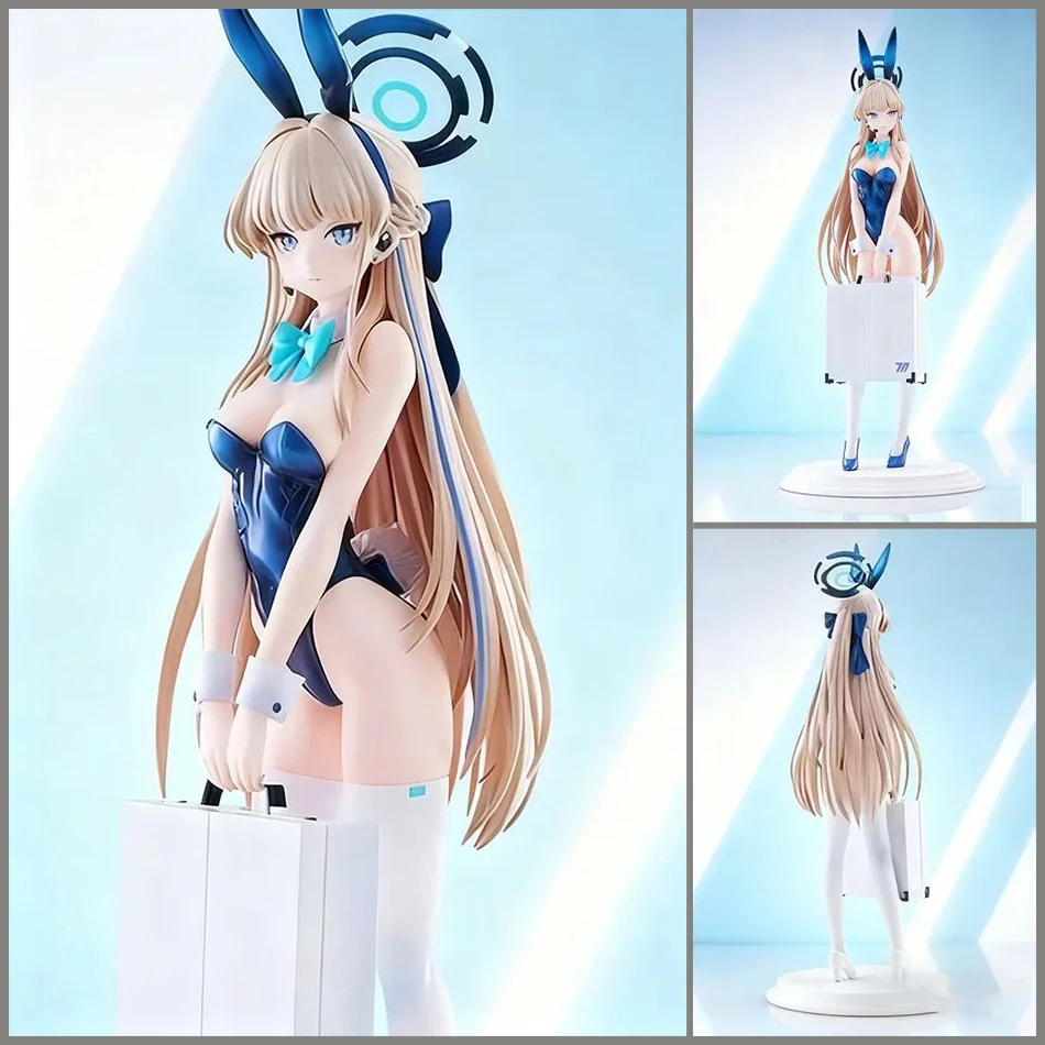 Anime Blue Archive Figure Asuma Toki Figures Bunny PVC Girl Figurine Boys Collection Desktop Decoration Sexy Model Doll Toy Gift