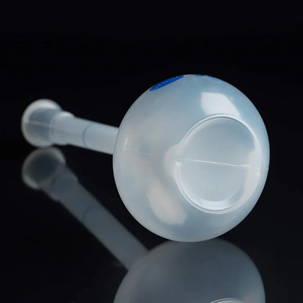 

2pcs 100Ml Capacity Bottle Premium Plastic Volumetric Flask Reusable For Toner Laboratory Supplies Waterproof Lightweight Sealed