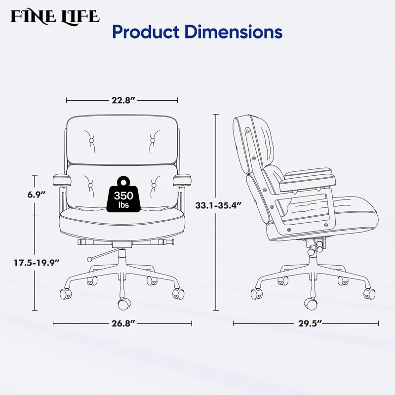 Black Genuine Leather Office Chair Gaming Chair Computer Swivel Gamer Live Ergonomic Chair Home Bedroom Sofa Armchairs Furniture