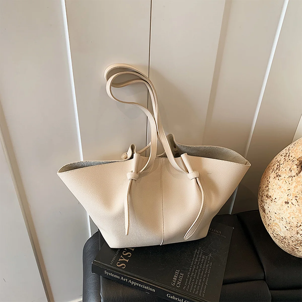 

Женская сумка-тоут в стиле ретро из мягкой искусственной кожи, водонепроницаемая, на плечо, большая вместительная сумка для ежедневных поездок и шопинга