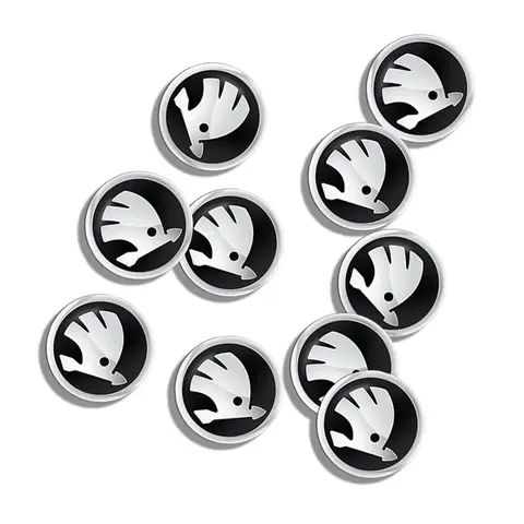 10 best sales skoda key logo sticker - №3
