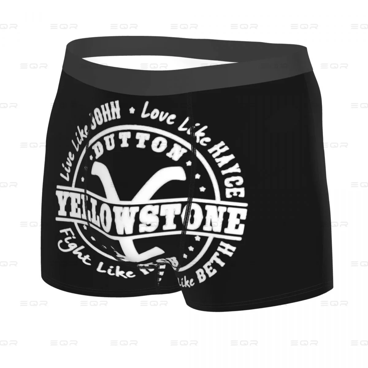 Cowboy Et De Yellowstone Dutton Ranch Men's Boxer Briefs,Highly Breathable Underwear,Top Quality 3D Print Shorts Gift Idea