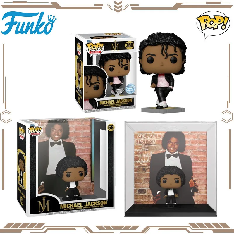 

Funko POP Original Michael Jackson 360 Diamond Action Figure Toys for Boys Girls Gift Collectible Model Ornaments