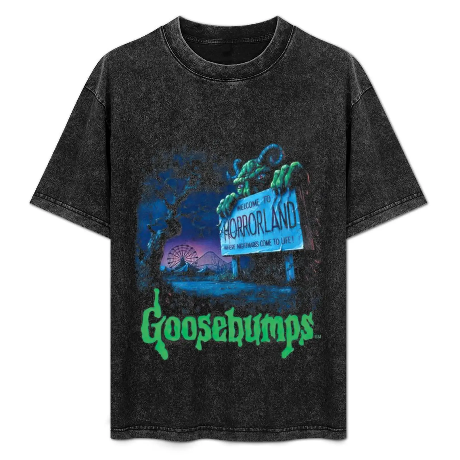 Goosebumps Horrorland Horror T-Shirt customs custom shirt customizeds kawaii clothes mens designer t shirt