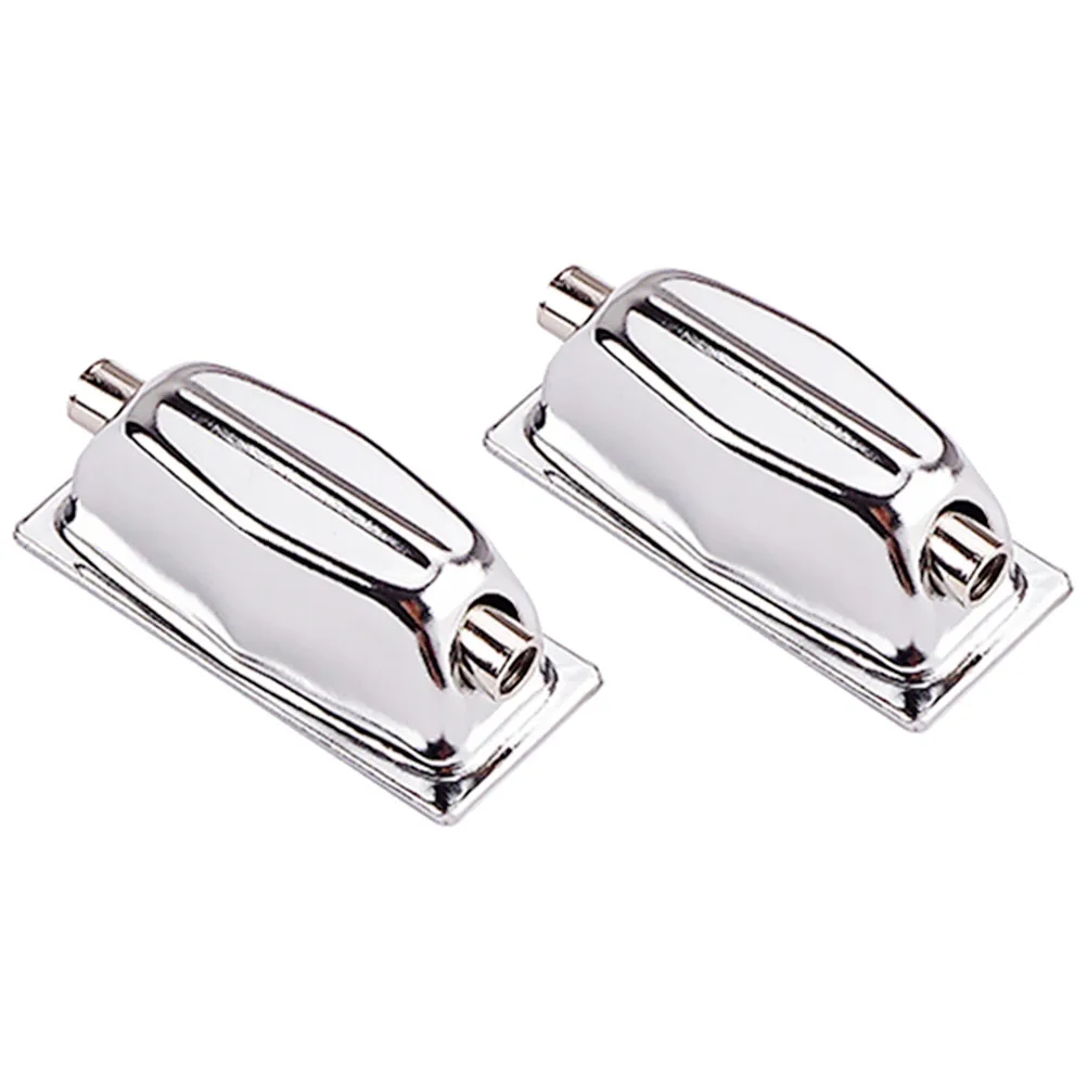 

2 Pcs Snake Drum Set Support Percussion Accessories Clamp Cable Snare Kit Musical Instrument Lug Ear Lugs Instruments