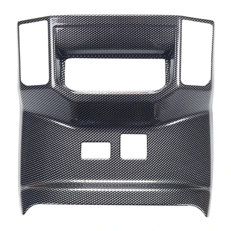 

Задняя крышка воздуховыпускного отверстия центральной консоли из углеродного волокна, АБС-пластик для Toyota Sequoia 2022-2024, аксессуары для обновления интерьера