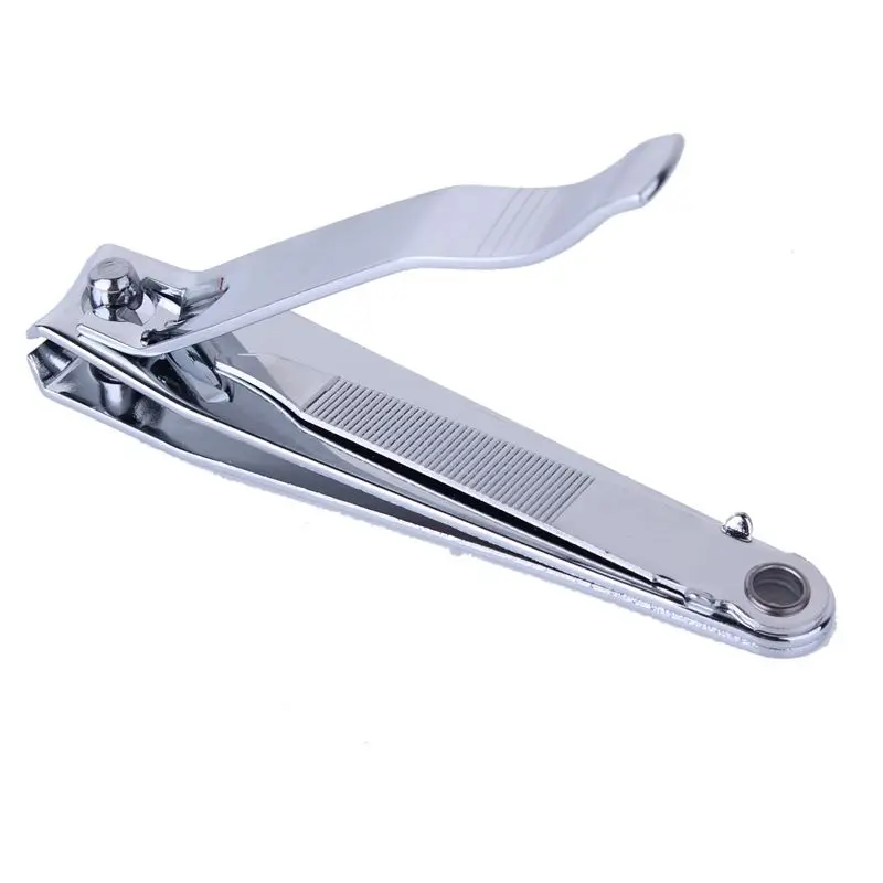

8CM Professional Stainless Steel Nail Clipper Travel Fingernail Cutting Trimmer Toenail Scissors Nippers Plier Pedicure Tool