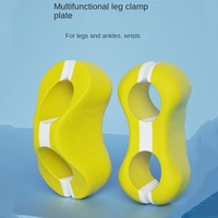 Floating Pull Buoy Leg Floaters EVA Foam Triangular Shaped Swim Trainer Kickboard Aid Buoyancy Leg Splint Training Clamp Board