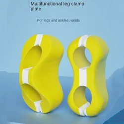 Floating Pull Buoy Leg Floaters EVA Foam Triangular Shaped Swim Trainer Kickboard Aid Buoyancy Leg Splint Training Clamp Board