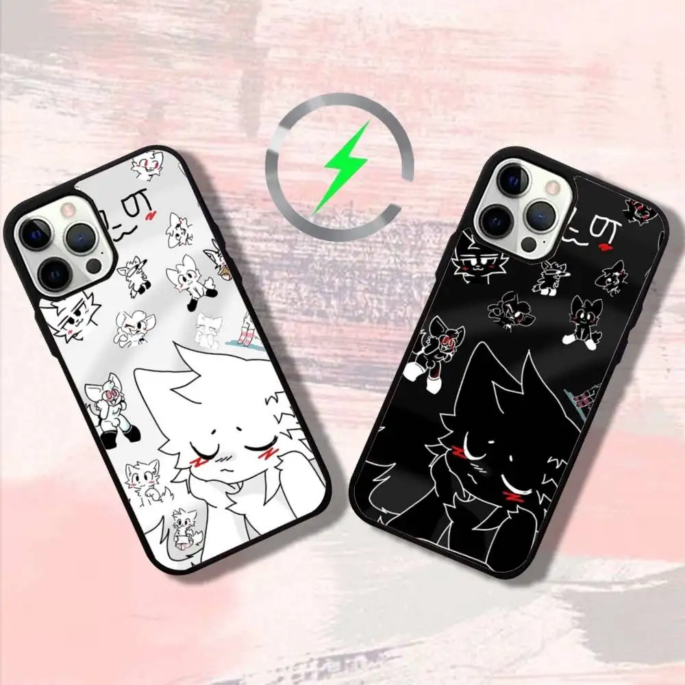 

Cartoon Cute B-Boykissers Phone Case For iPhone 16,15,14,13,12,11,Pro,Max,Plus,Mini,SE4,E Magnetic Magsafe Wireless Charging