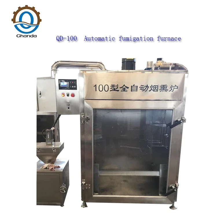 Industrial  Electric Meat Smokers Smoking Oven 1000Kg 9 Layer  Fish Sausage Smoke Oven