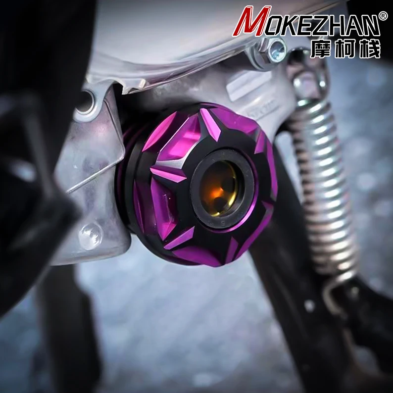 FOR HONDA PCX160 PCX 160 160PCX 2025+ Motorcycles CNC Transparent Engine Oil Filter Cover Cap Filter Element Screw Scooter Parts