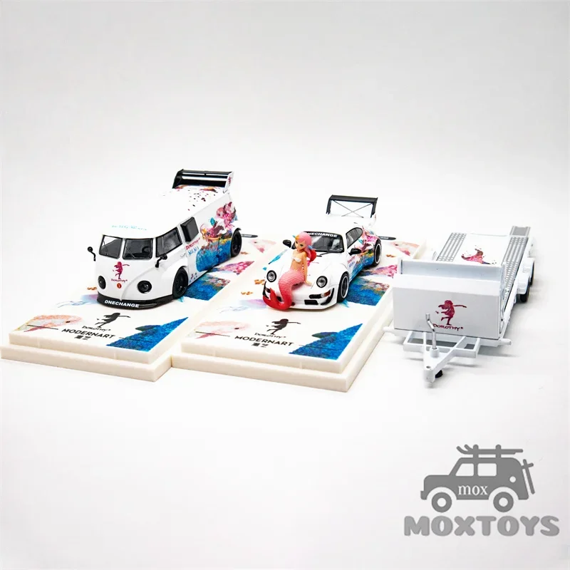 ModernArt x DOROTHY 1:64 T1 van / RWB 964 limited999 Carro modelo fundido