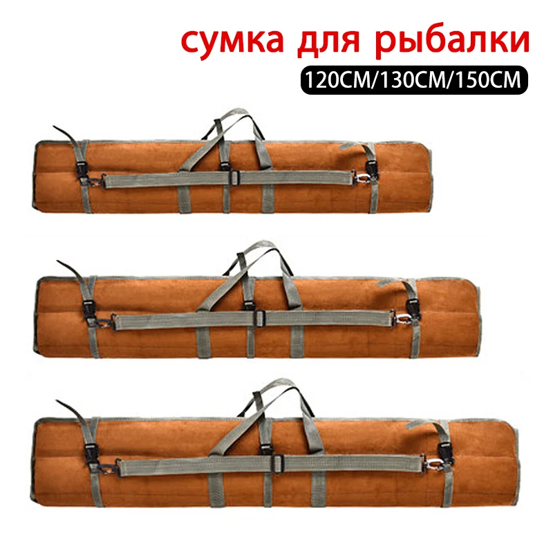 Waterproof Fishing Bags 120cm 130cm 150cm Fish Rod Reel Bag Fishing Tackle Storage Box Accessories Tools bolsa de pesca X515G