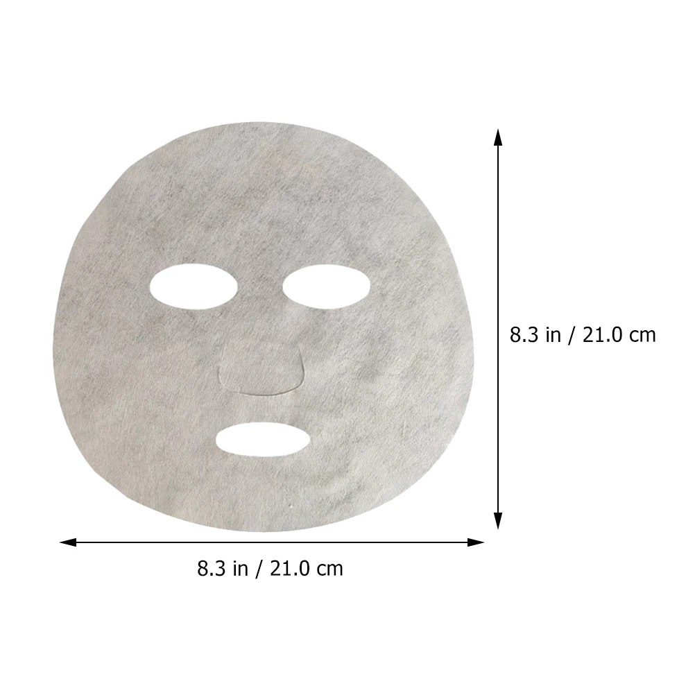 

50pcs Facial Mask Sheets Soft Non woven Cloth DIY Beauty Masks Disposable Uncompressed Skin Care Paper Sheets