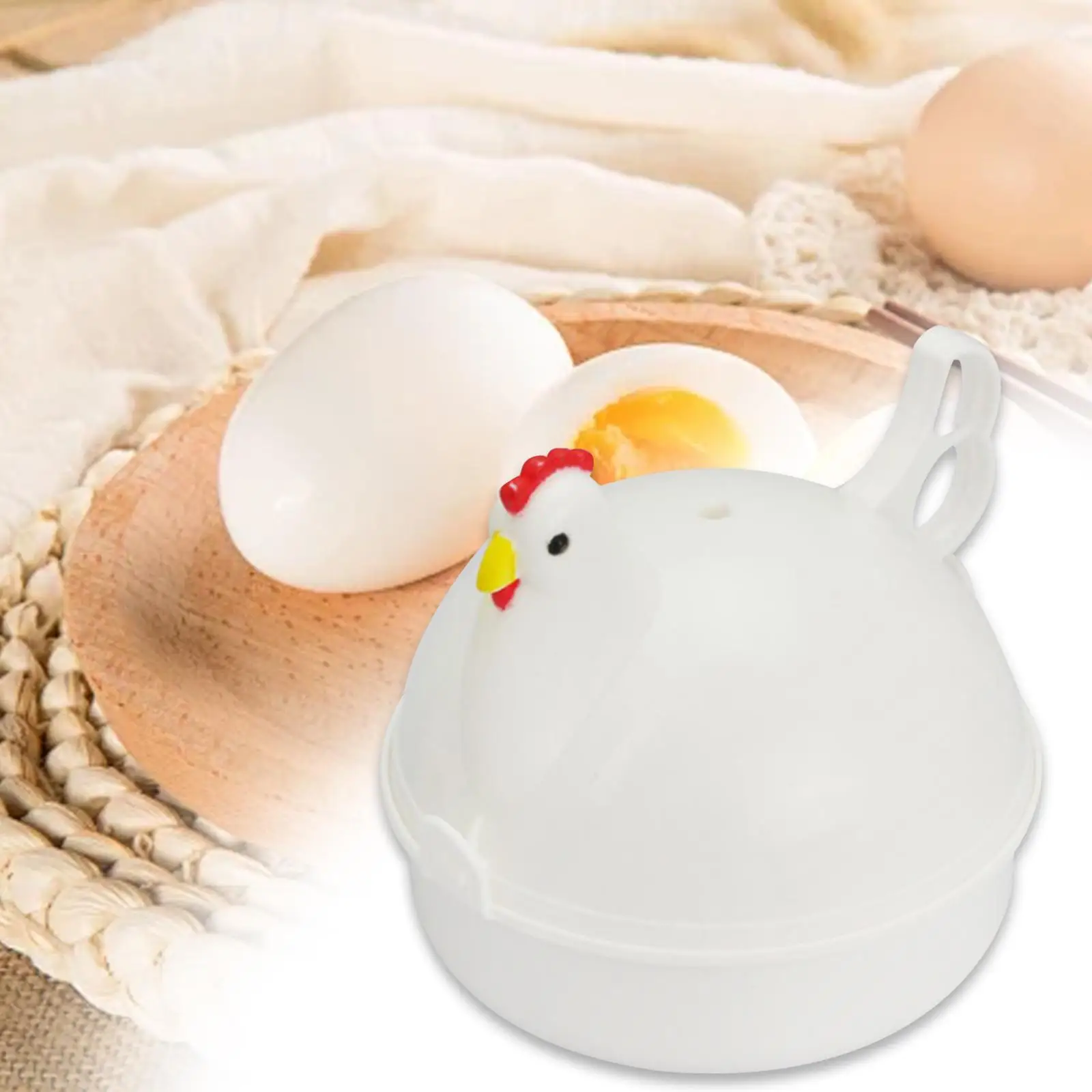 Microwave Egg Steamer Cookware Poached Egg Boiler for Hotel Home Restaurant