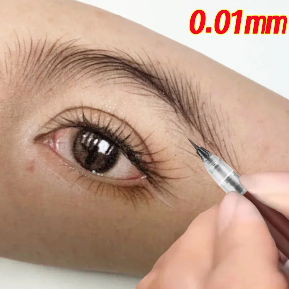 Crayon eye-liner liquide pour les yeux, crayon contour ombre, vers à soie couché, étanche, sans bavures, durable, rapide, 0.01mm