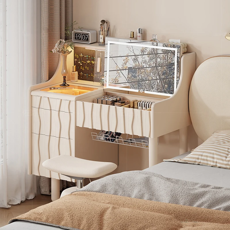 

Organizer Women Dressing Table Mirror Chair Makeup Tool Chest Dressing Table Organizer Modern Penteadeira Lounge Suite Furniture