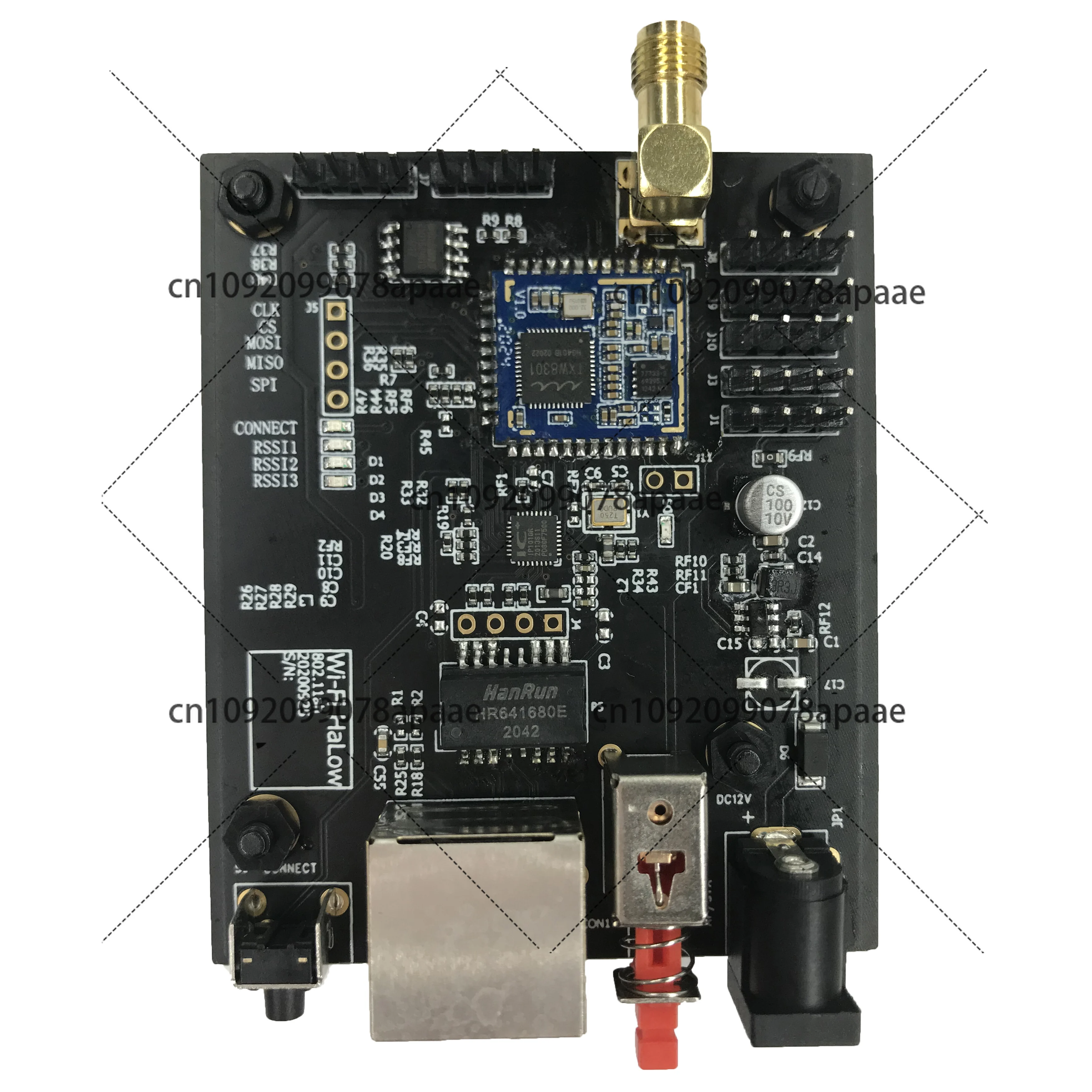 

Suitable for Low-Power Applications! IEEE 802.11ah Wi-Fi HaLow 900MHz Module, Supports 8000 Nodes Low-Power Wi-Fi HaLow Module