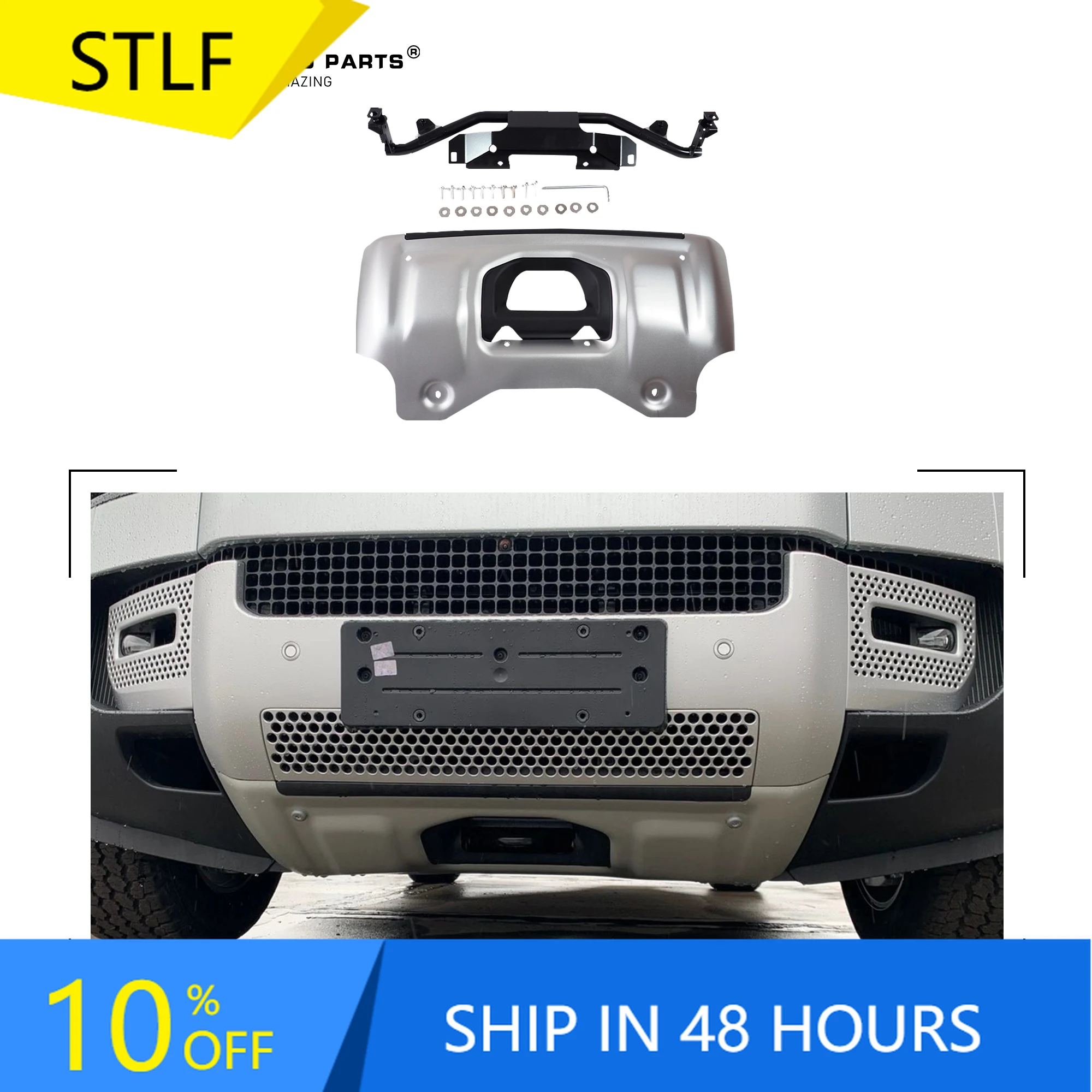 

Автозапчасти для автомобиля Vplep0436 Защита переднего бампера автомобиля с оригинальным кронштейном для Land Rover Defender L663