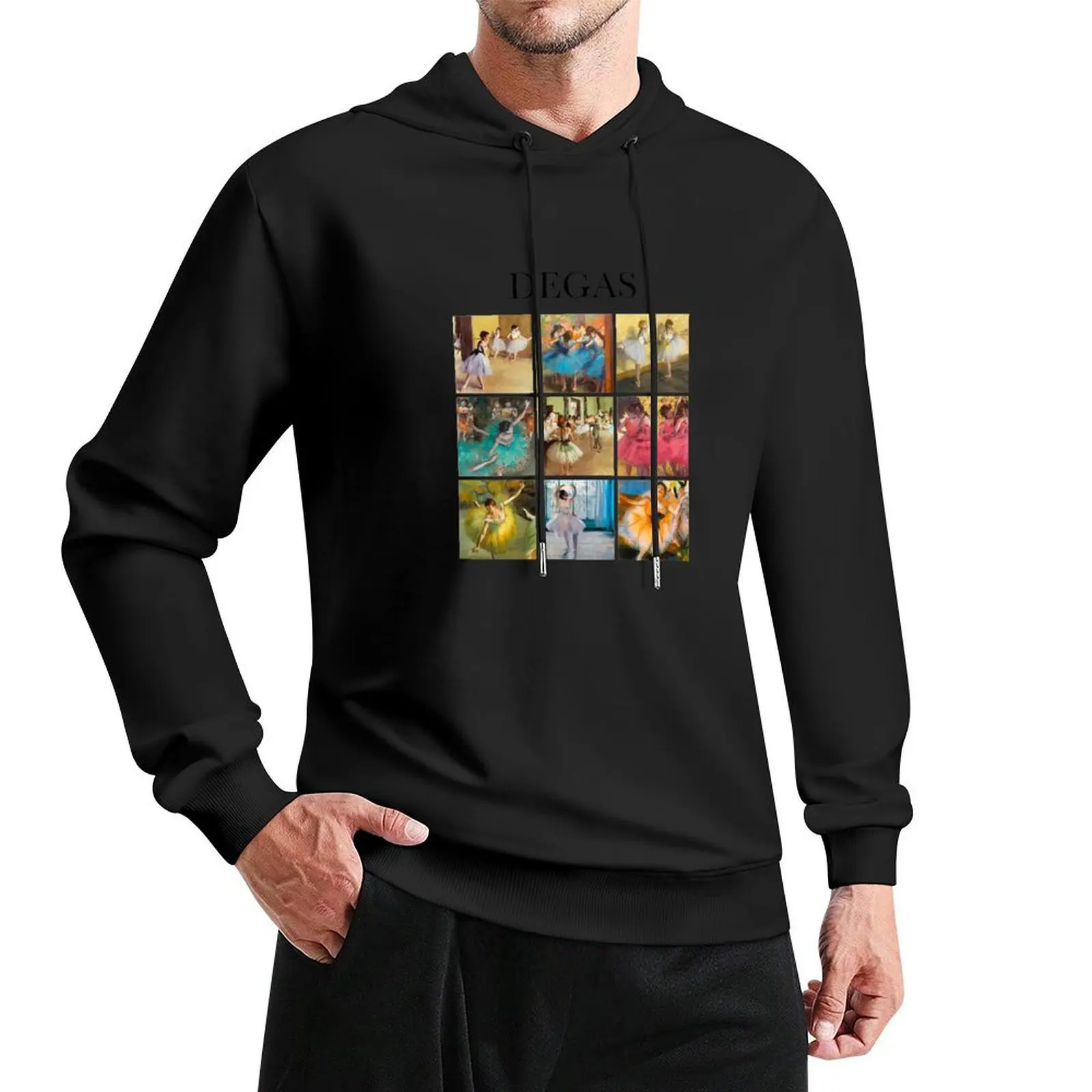 Degas - Collage Pullover Hoodie anime clothes new in hoodies and blouses