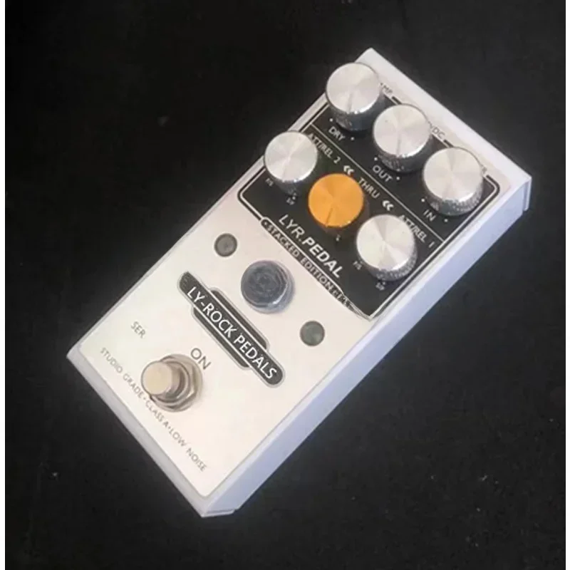 

FOR LY-ROCK guitar pedal,Gain of studio level input preamplifier,classic guitar pedal，white,True bypass，1:1 clone version