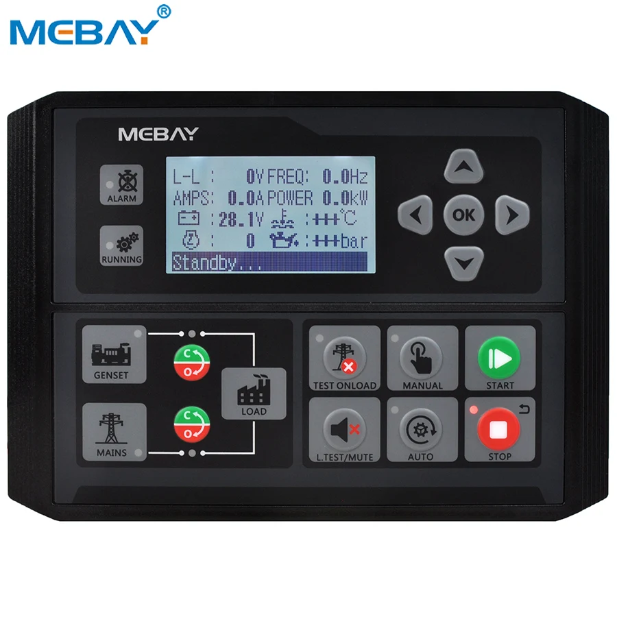 

Модуль управления генераторной установкой Mebay ABF AMF DC42DR-ABF готов к отправке