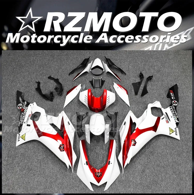 New ABS Fairings Kit Fit For YAMAHA R6 2017 2018 2019 2020 2021 2022 2023 2024 17 18 19 20 21 22 23 24 Bodywork Set Red White