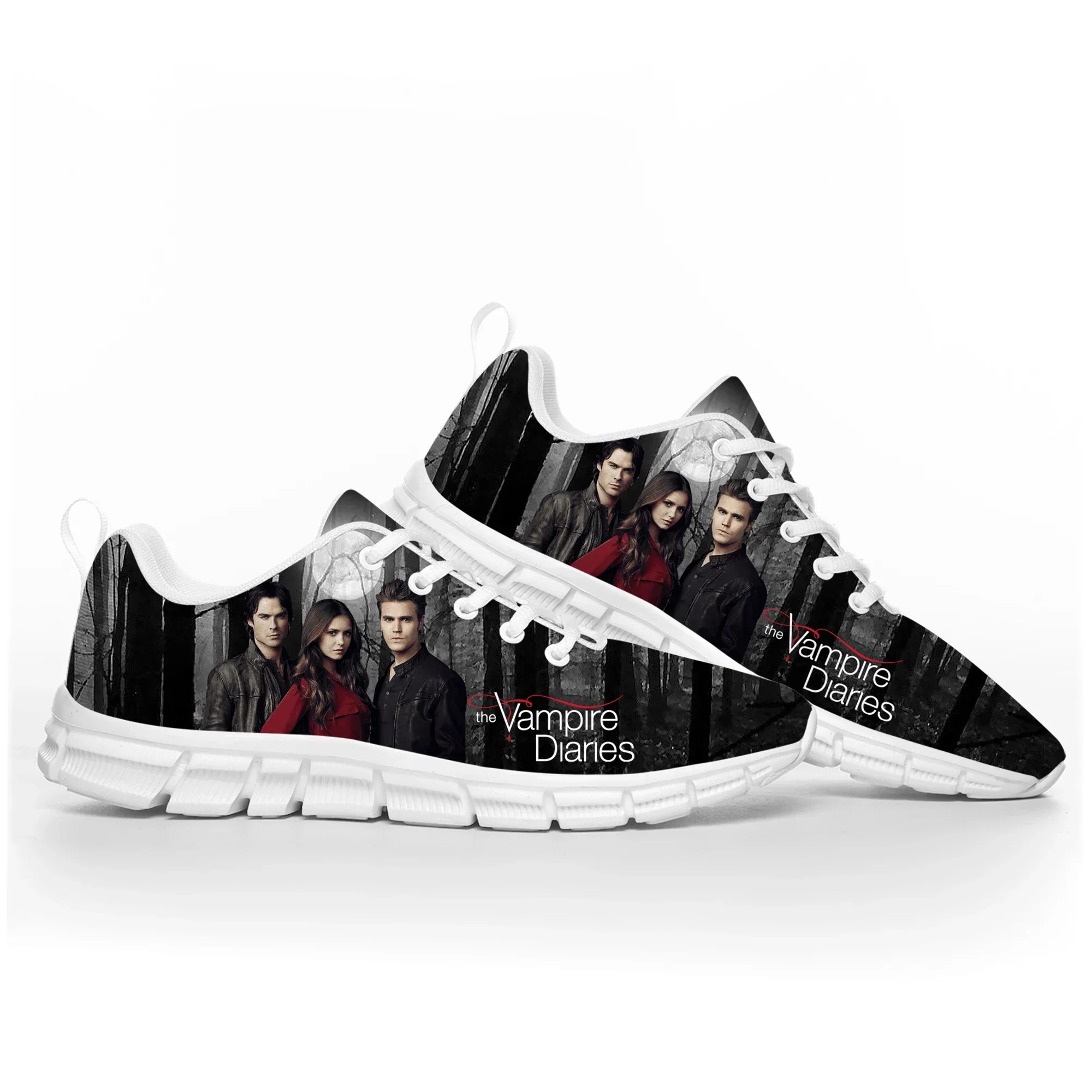 The Vampire Diaries Damon Salvatore Sports Shoes Mens Womens Teenager Kids Children Sneakers Custom High Quality Couple Shoe