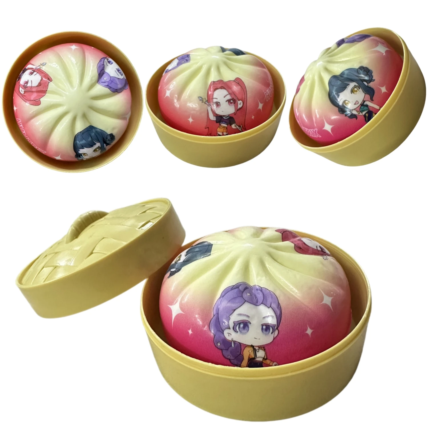 Anime Girl Lumi Mila Zoi Witch Hunter Dumpling Squishy Surprise Blind Box Baozi Squeeze Fidget Toy Ornaments PU Anti Stress Gift view 5