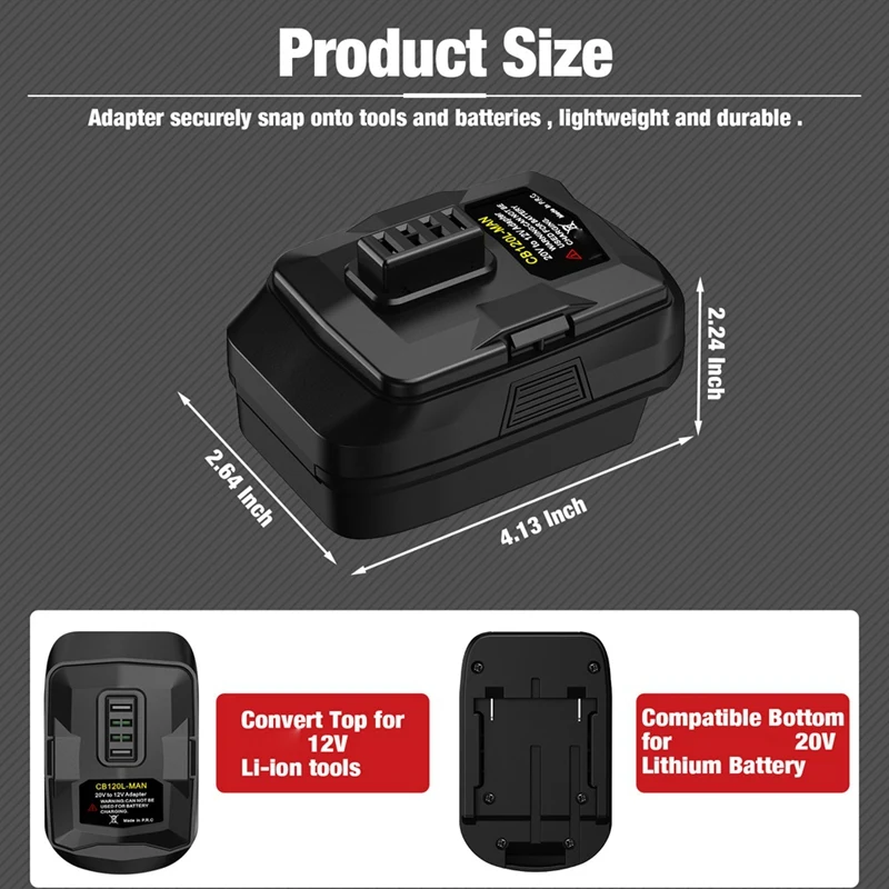 Battery Adapter Converter For  DIY Battery Converter For Ryobi Battery DIY Converter