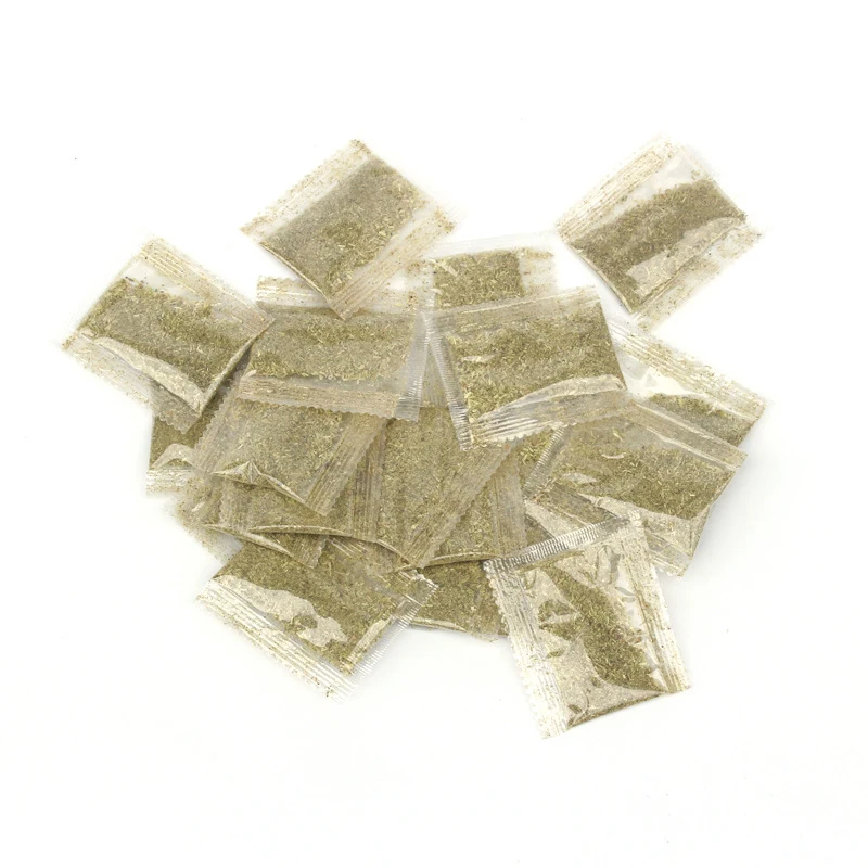 New 10PCS 1g Cat Mint Powder Catnip Bag Cat Grass Chopped Leaf Catnip Powder Small Bag Catnip Digestive Hair Ball view 4